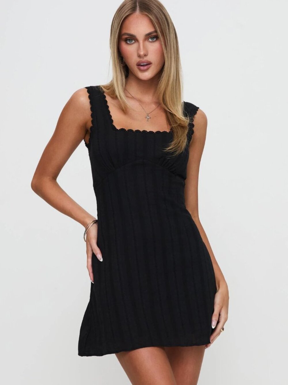 Princess Polly Mini Dress Black